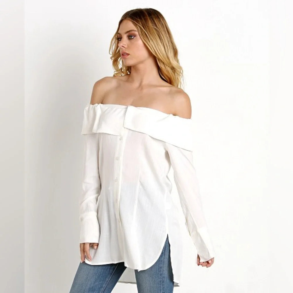 Stone Cold Fox NWT Poppy Off Shoulder Blouse